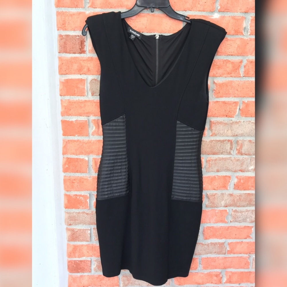 Bebe little black dress